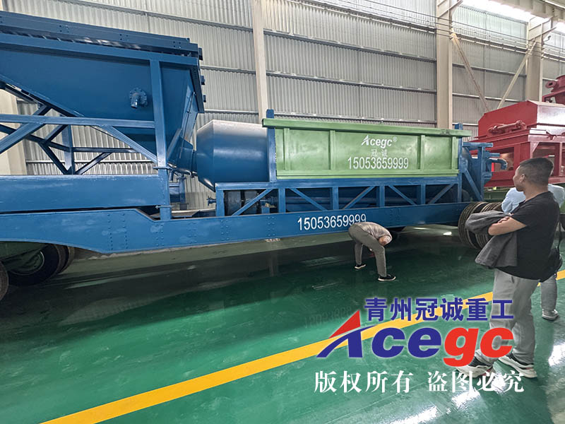 新疆客戶實地考察滾筒篩洗砂機 新疆客戶實地考察滾筒篩洗砂機